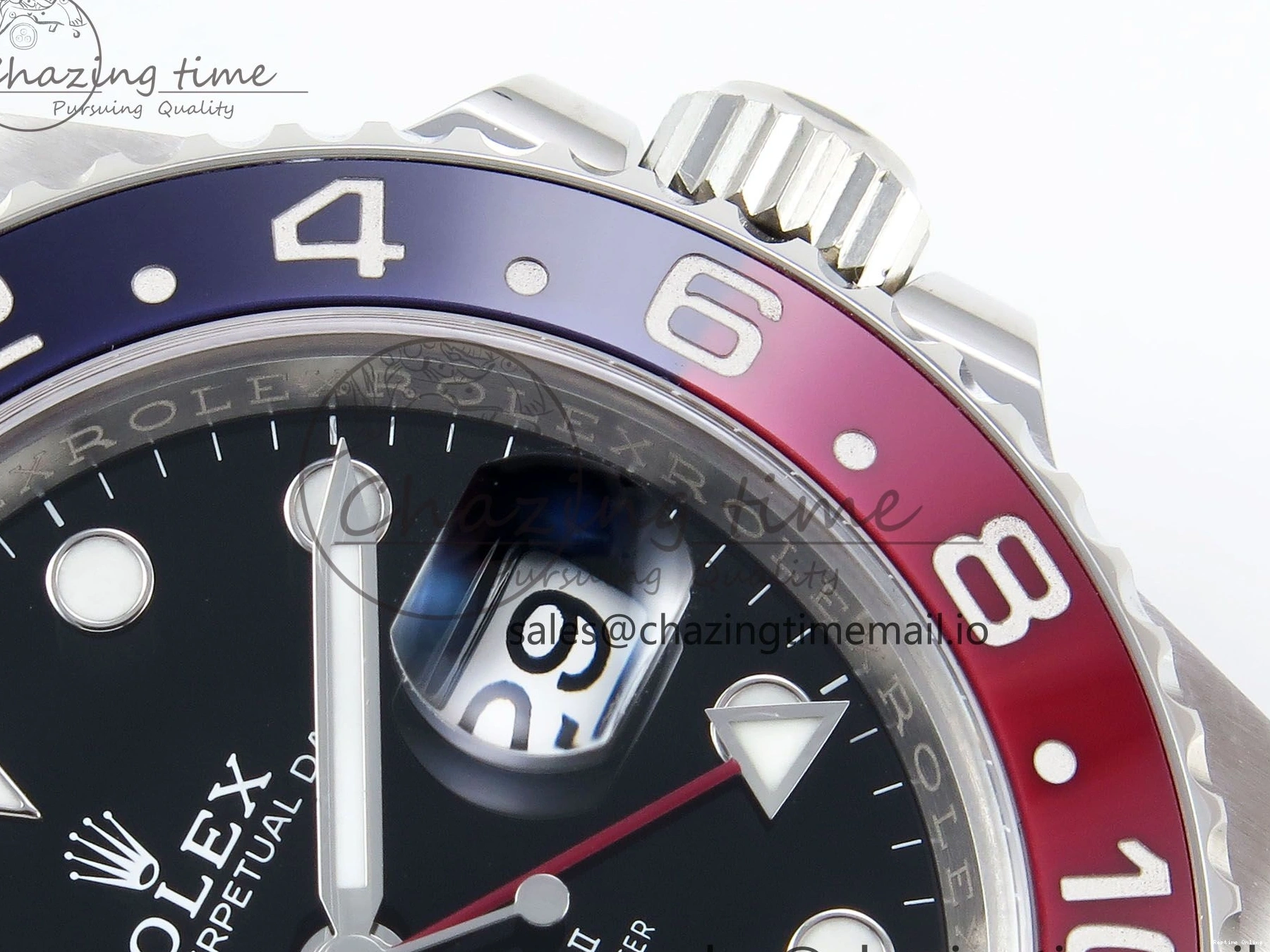 0118 SportInspired GMT-Master II 126710 BLRO Blue Red Ceramic Clean Factory Best Edition on Jubilee Bracelet DD3285 CHS V 1540